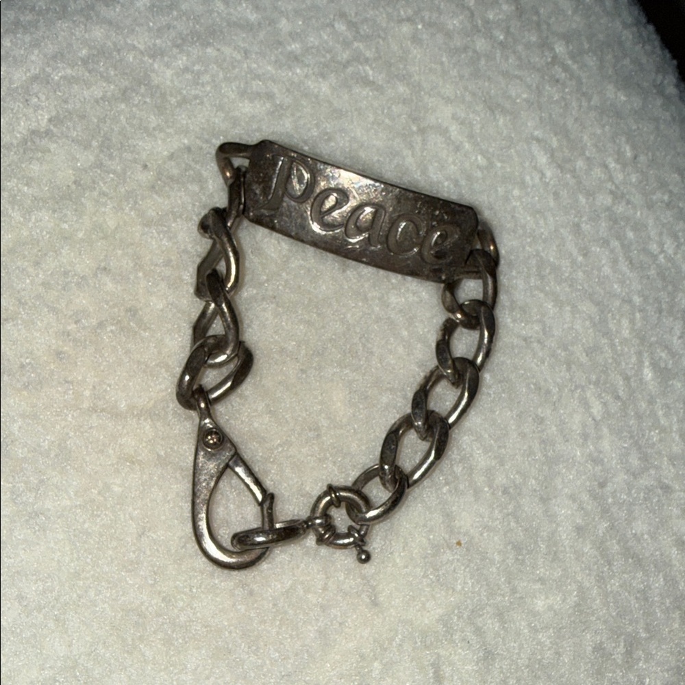Lucky Brand “Peace” Bracelet- vintage look